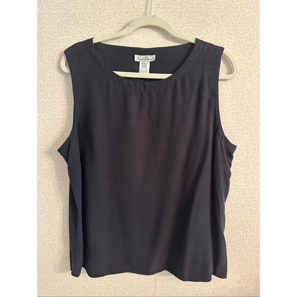 Vintage silk Fred David tank - Picture 1 of 4